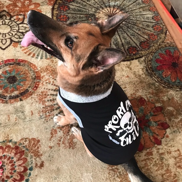 Problem Child Dog tee - Picture 4 of 4